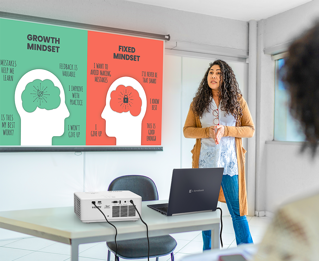 XP-M421W-W in the classroom