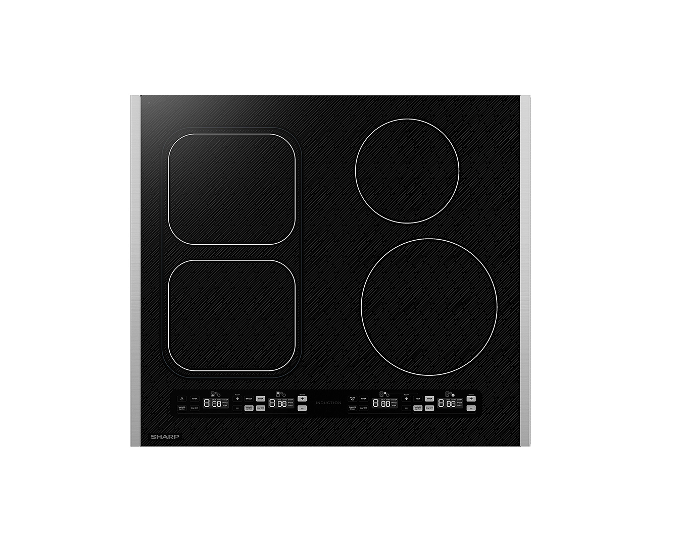 SCH2443GB Sharp 24 in. Induction Cooktop aerial view