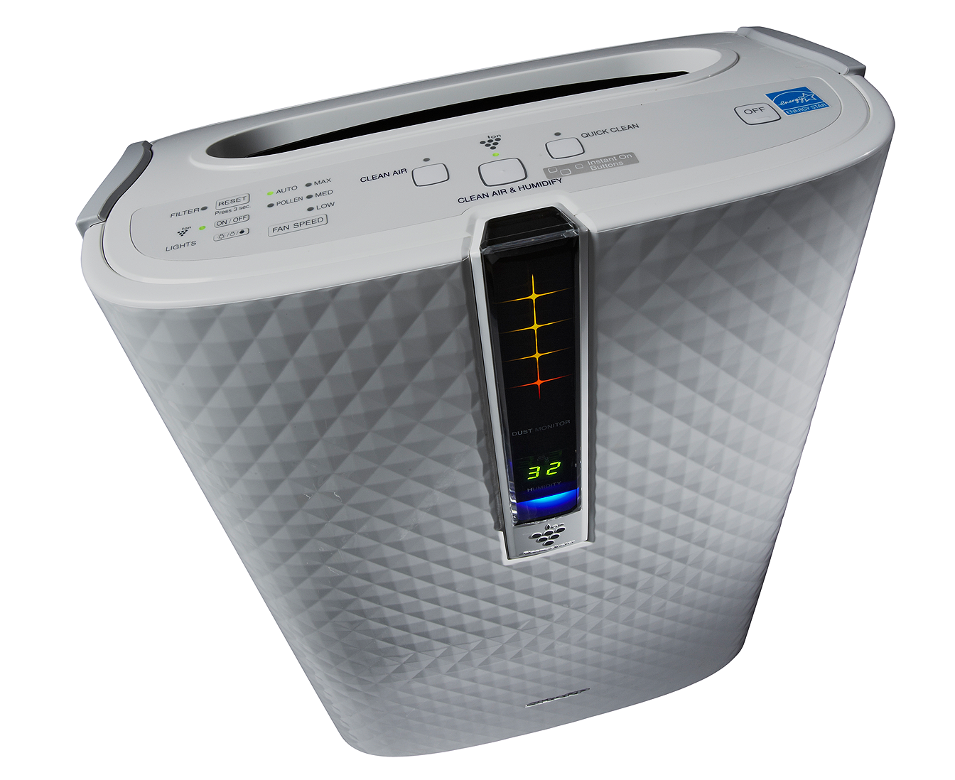 KC850U air purifier top